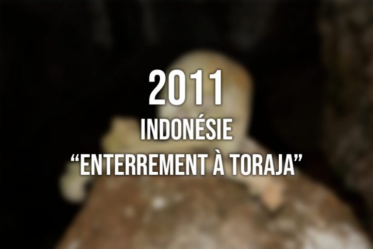 2011, indonésie : "enterrement à Toraja"