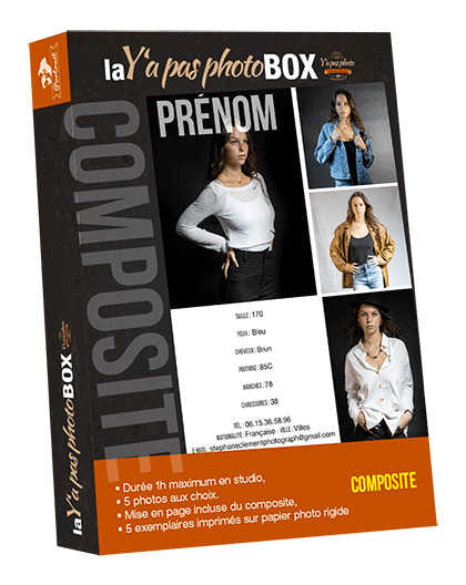 Photographe création composite pour les mannequins. La YaPasPhoto box avec Stéphane Clément photographe en Bretagne.