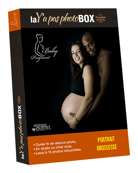 Photographe professionnel grossesse à Rennes. La YaPasPhoto box avec Stéphane Clément photographe en Bretagne.