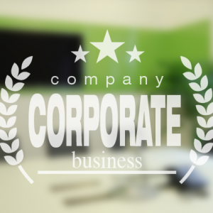 logo vintage album corporate, business, company